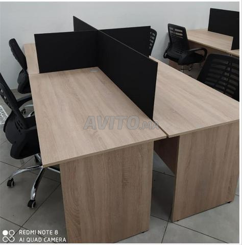 مكتب متعدد المقاعد bureau en boiiis mfd  من فاس