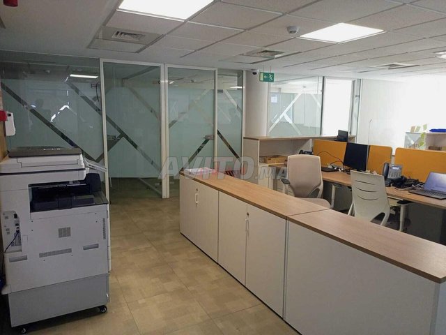 Location Bureau de 932 m2 à Casablanca