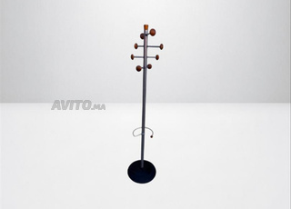 Porte manteau 6 patères et support porte parapluie