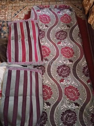 أغطية أرائك نظيفة مع 15 غشاء مخدة