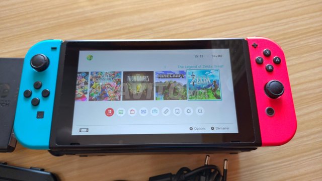 Nintendo Switch V2 flashé 