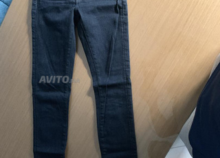 Jean slim femme G-Star RAW – Noir délavé