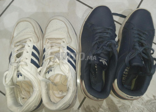 2 paires de baskets pour hommes T44