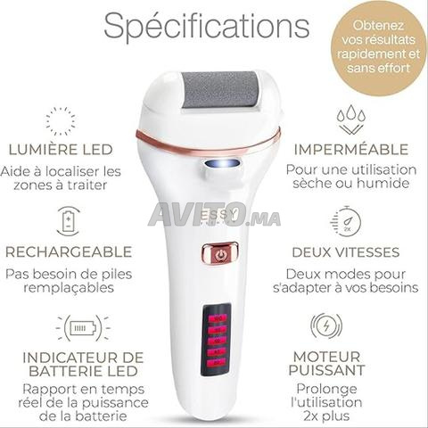 Essy Rapeuse Pieds Electrique avec 5 Rouleaux - 2