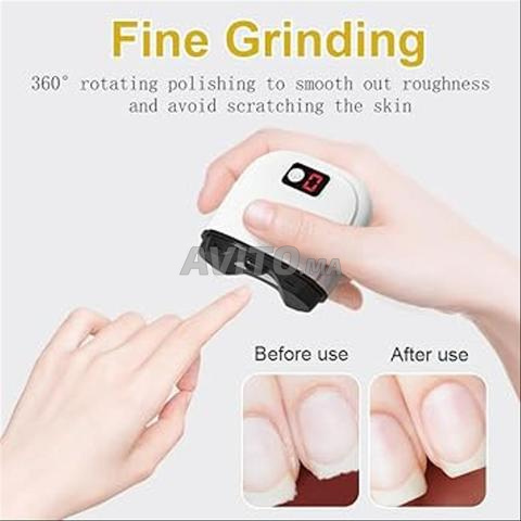 Coupe Ongle Electrique 2 en 1 - 2
