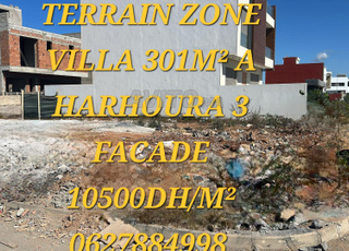 TERRAIN ZONE VILLA A HARHOURA