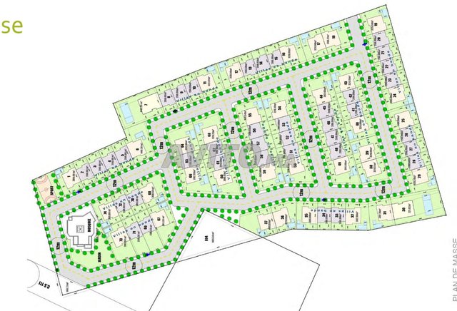 Terrain 4ha D1 autorise, Lots villas 200