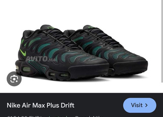 Nike Air Max Tuned Drift noir et vert