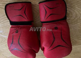 Gants DOMYOS rouges