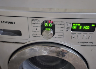 machine à laver samsung eco bubble 8kg WF1804WPU