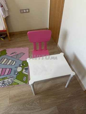 Table et Chaise pour enfants