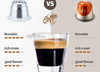 🍵 Capsule Nespresso Réutilisable en Inox original