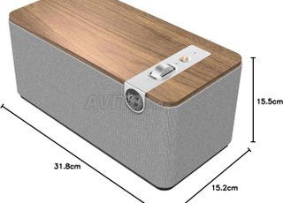 Klipsch, The One Plus Walnut, enceinte Bluetooth