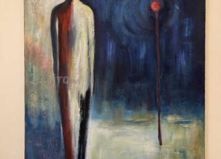 Tableau peinture acrylique original sur toile