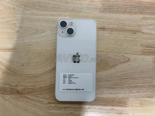 ايفون 13 128GB أبيض/أبيض - بطارية 90