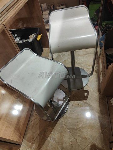 2 كراسي الكونطوار chaise comptoir