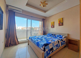 Location studio spacieux avec terrasse Bd d'Anfa