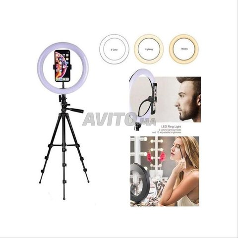 طقم حلقة إضاءة Ring Light 26 سم