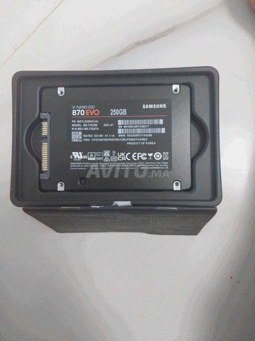 5 ssd samsung 870 evo 250Go جديد