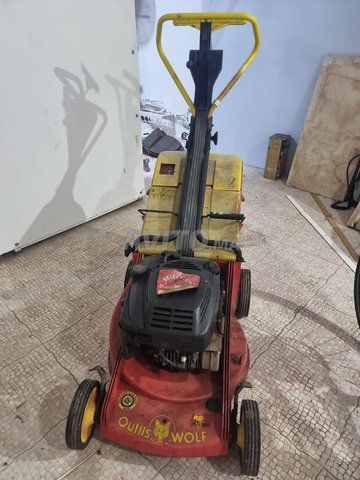 مِجَزَّةُ العُشب مُفَكِّكة التربة تعمل بالبنزين WOLF