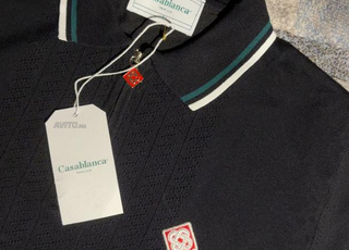 Polo Casablanca blanc taille M – Authentique