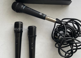 Lot de 4 microphones