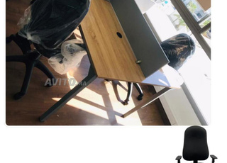 Table margueritte 2 places semi-métallique