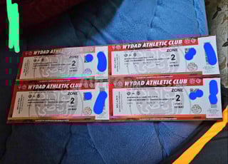 تذكرة الوداد ضد الرجاء ديربي المنطقة 2