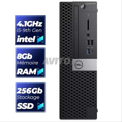 PC Dell OptiPlex 5070 i5 256Go SSD