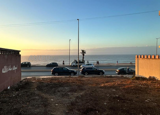 Terrain à vendre en face de la mer