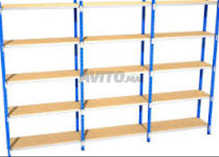 أرفف معدنية