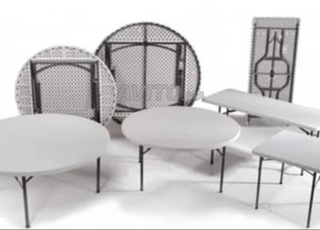 Tables pliantes importées 1ère qualité