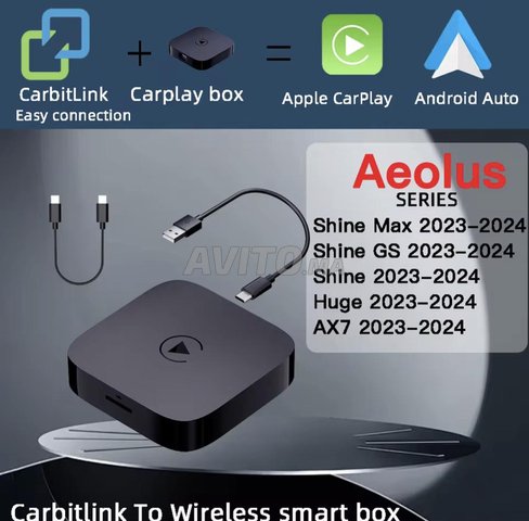 Dongle Carbitlink Apple Carplay et Android Auto