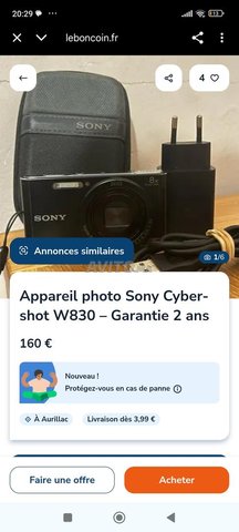 آلة تصوير سوني