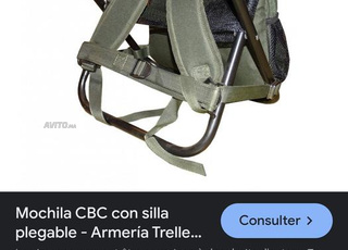 Sac à dos chaise chasse Pêche