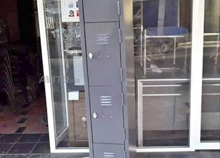 Vestiaire monobloc 2 portes métallique\casier