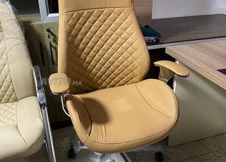 Fauteuil président en simili cuir\chaise visiteur