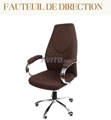 Chaise président avec têtière et accoudoir réglable - 2