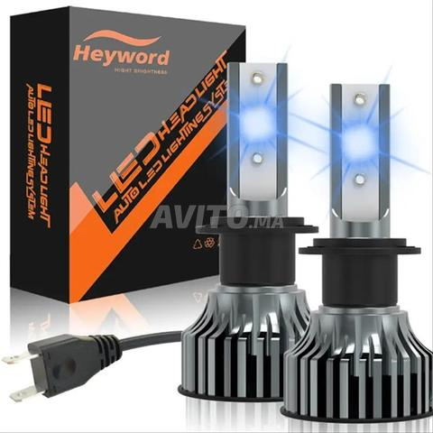 Lampe led H7 Couleur bleu glacé