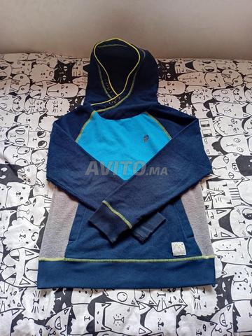 Pull à capuche multicolore Protest laine légère - 2