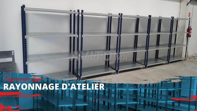 Rayonnage léger professionnel – Import Espagne