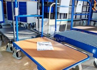 Chariot à dossier tubulaire – 500kg