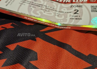 Ticket derby wydad zone 2