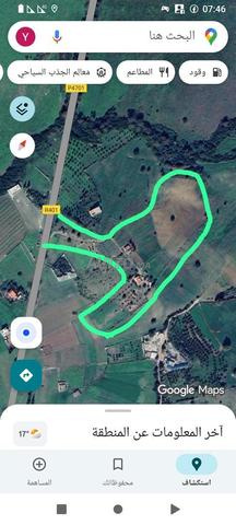 همزة بقع أرضية واسعة و المنزلين مستقلتين تطوان.