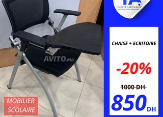 Chaise écritoire en mesh importation prix revendeur