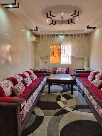 Appartement meublé 2 chambres à Mabrouka