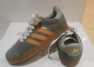 Original Gazelle J Gris/Marron