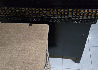 Coffre d’angle salon marocain en bois massif