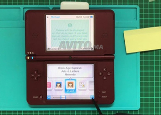 Nintendo DSi XL Flashé 30 Jeux Avec Chargeur