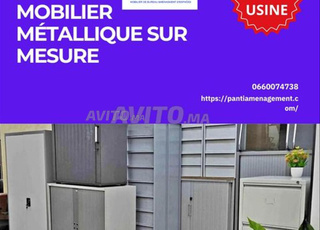 Mobilier métallique fonctionnel